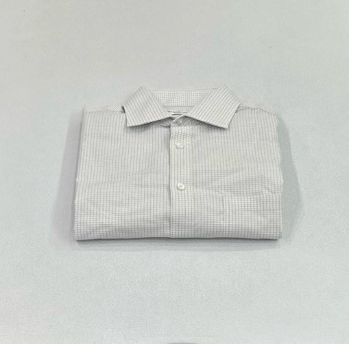 Calvin Klein Men's Wrinkle Free Dress Shirt, White, Size M (15-15.5, 36/37)