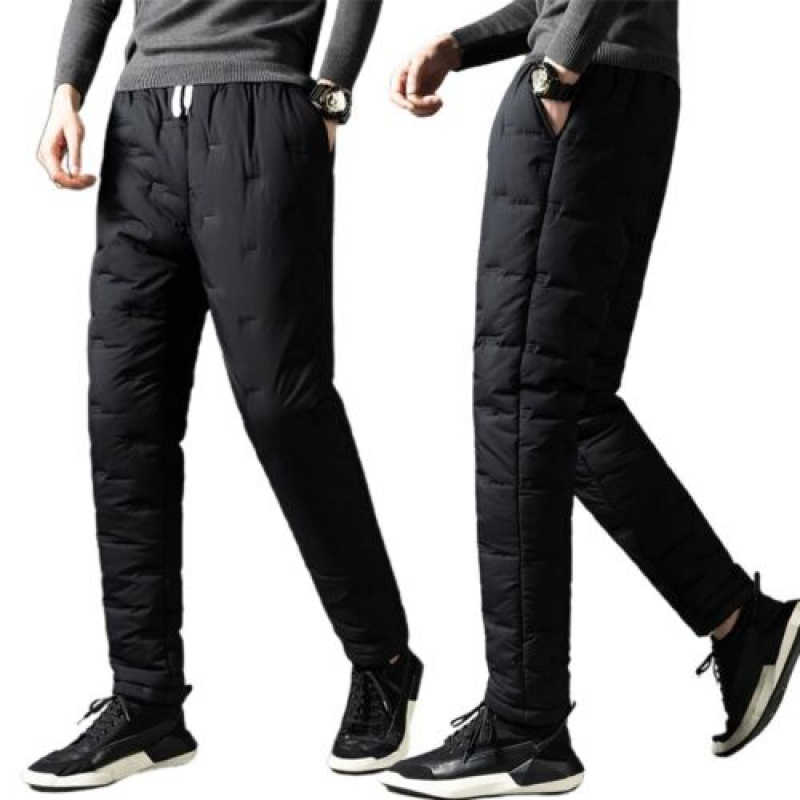 1X Winter Men Thermal Sport Sweatpants Fleece Lined Joggers Loose Pants Trousers