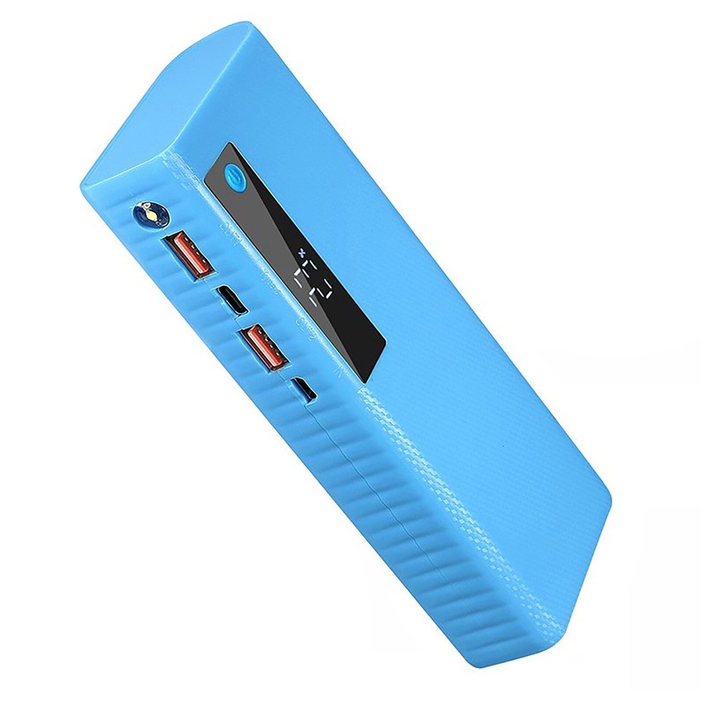 5 Slot 21700 DIY Power Bank Case with Fast Charger for Smartphones and Devices