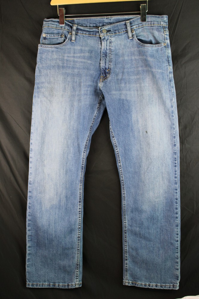 Levi's Denim Jeans Mens 33 x 32 914 Straight Blue Faded Vintage Y2k