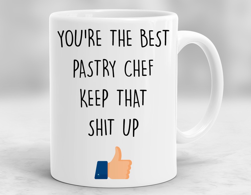 Funny Pastry Chef Gift Ideas Coffee Mug Baking Present for Bakers