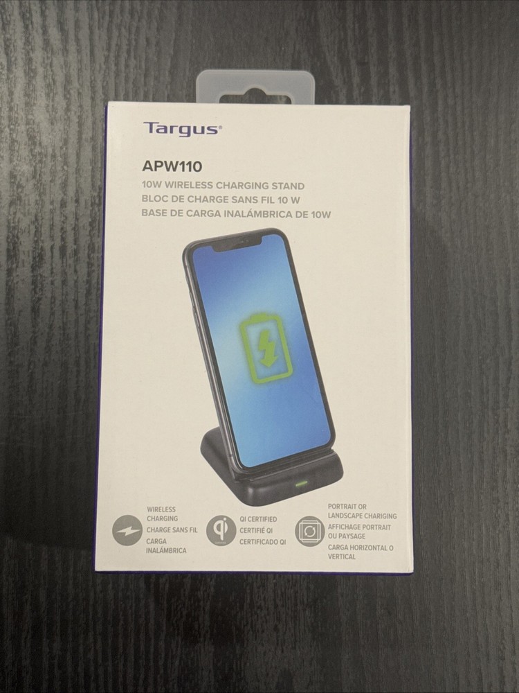 Targus APW110 Wireless Charger Fast Charging Pad