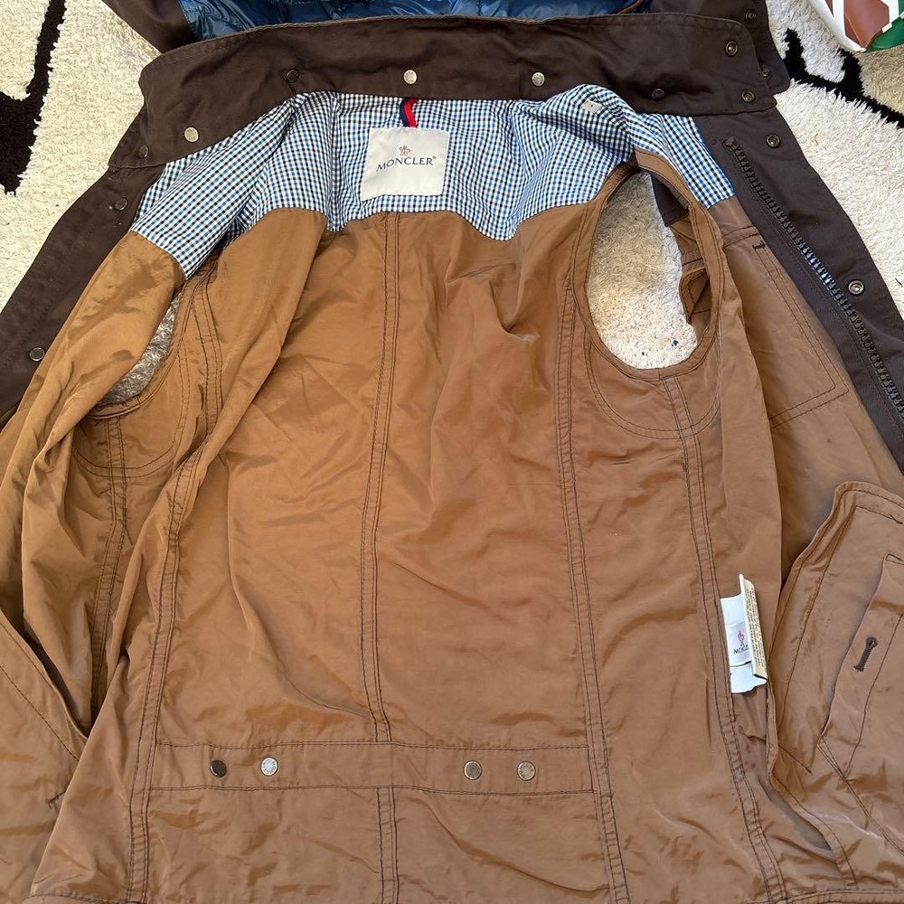 MONCLER brown jacket