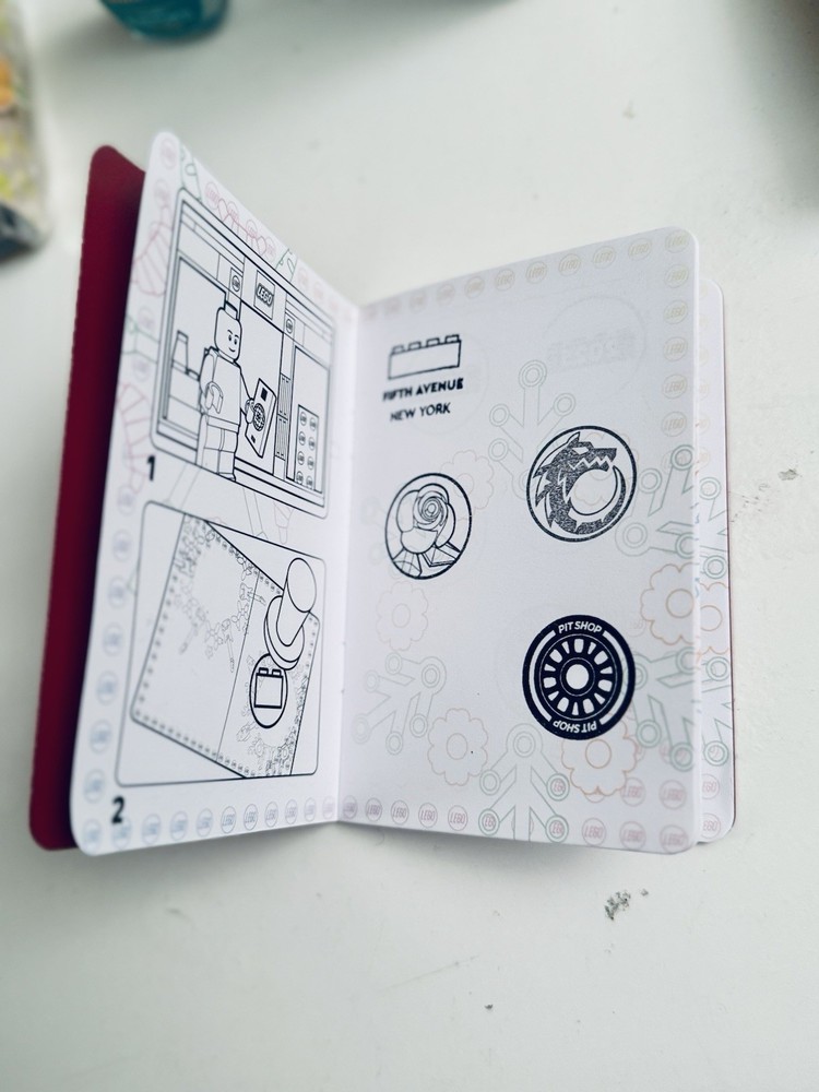 Lego Store 2024 Grand Opening Passport With Exclusive Stamp