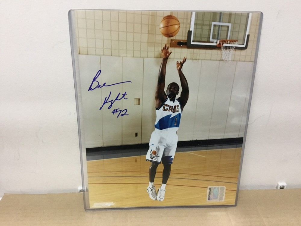 Brevin Knight Signed 8