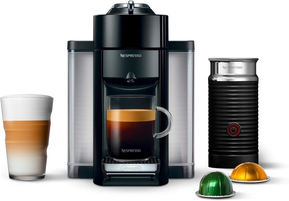 De'Longhi Nespresso Vertuo Coffee and Espresso Machine with Aeroccino ENV135BAE