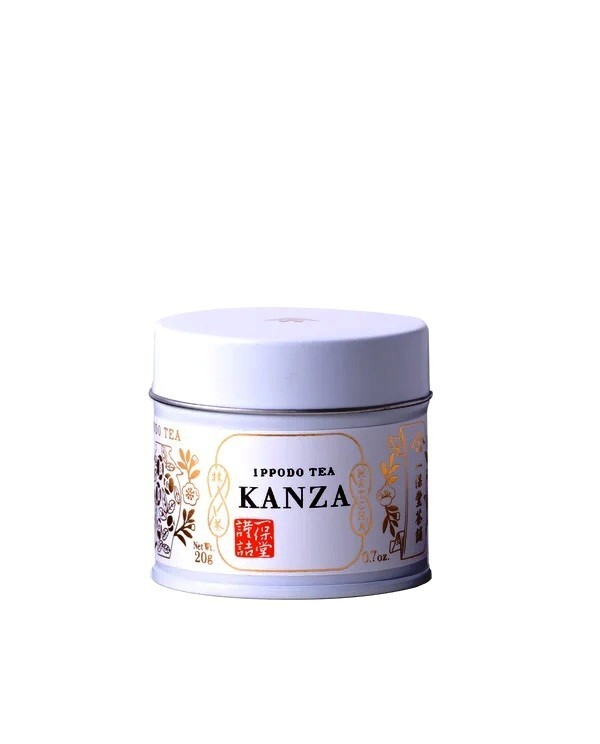 Ippodo KANZA Matcha Green Tea 20g Can from Kyoto Japan Free Shipping