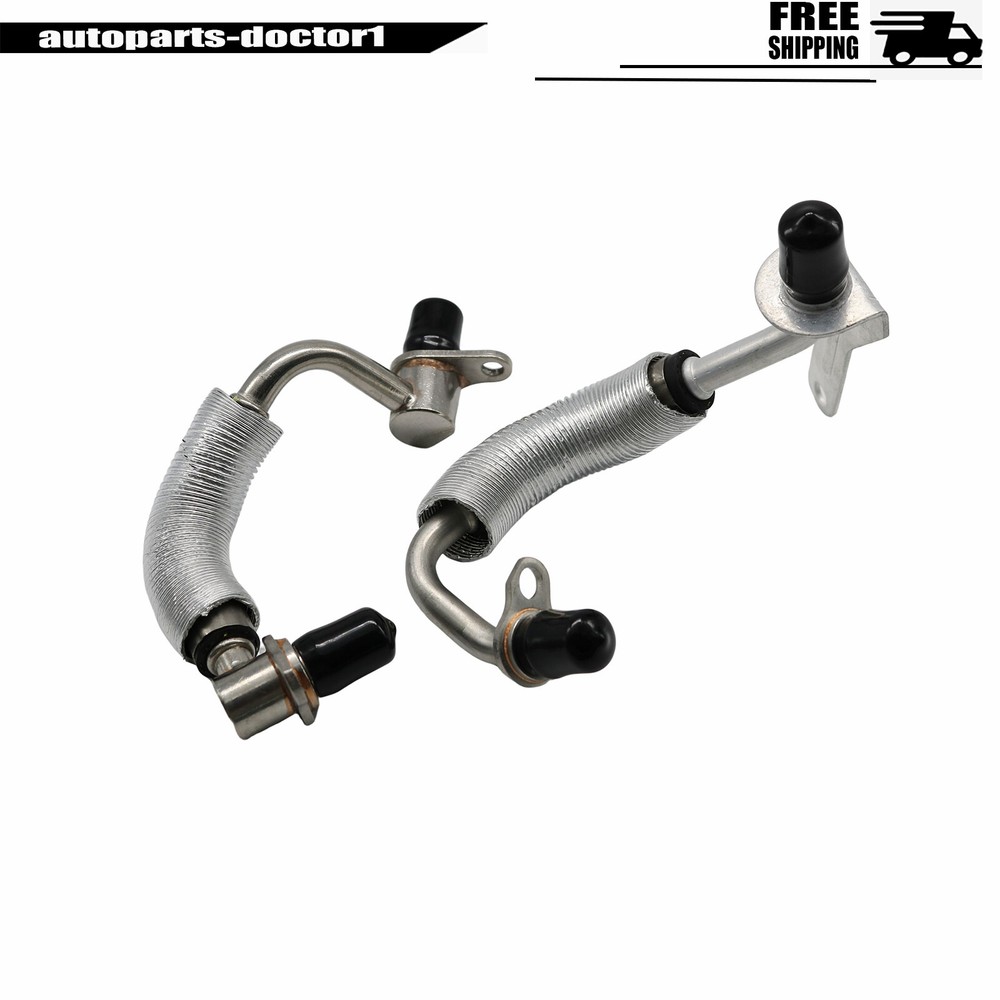 Engine Turbocharger Coolant Hose Set For BMW 320i 328i 11538663516 11538663517