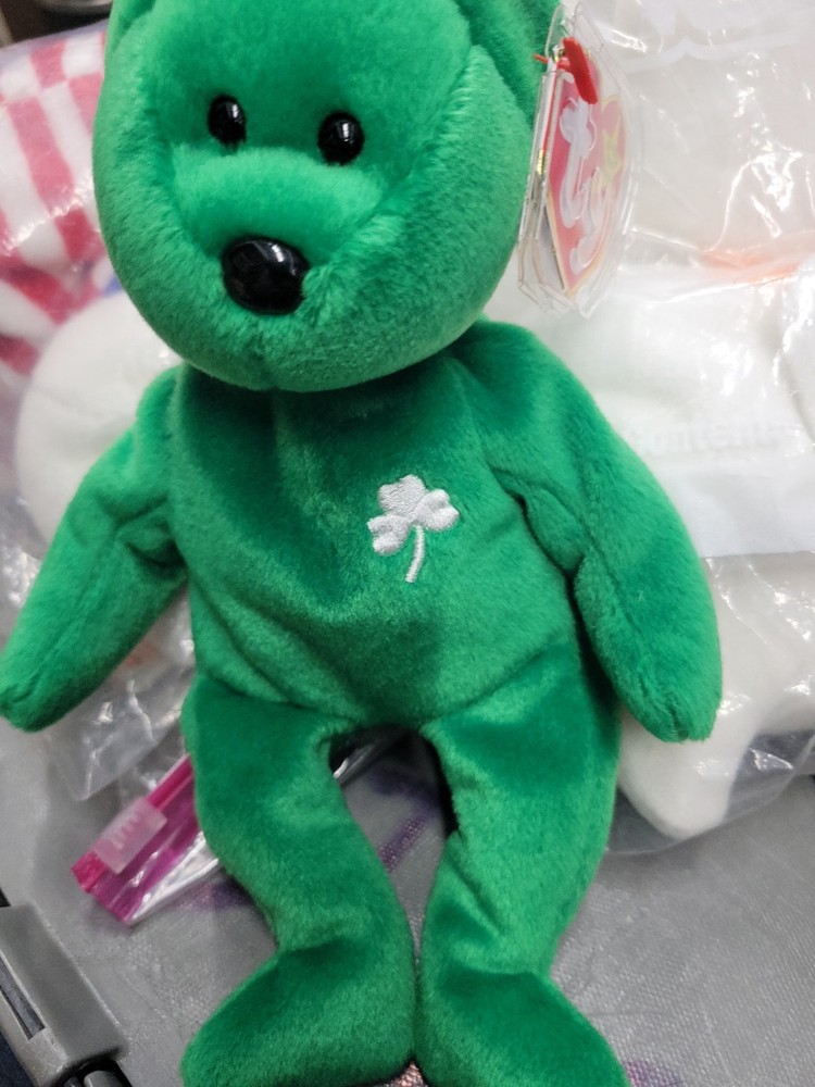 Ty Beanie Baby Erin the Bear DOB March 17, 1997 MWMT Free Shipping