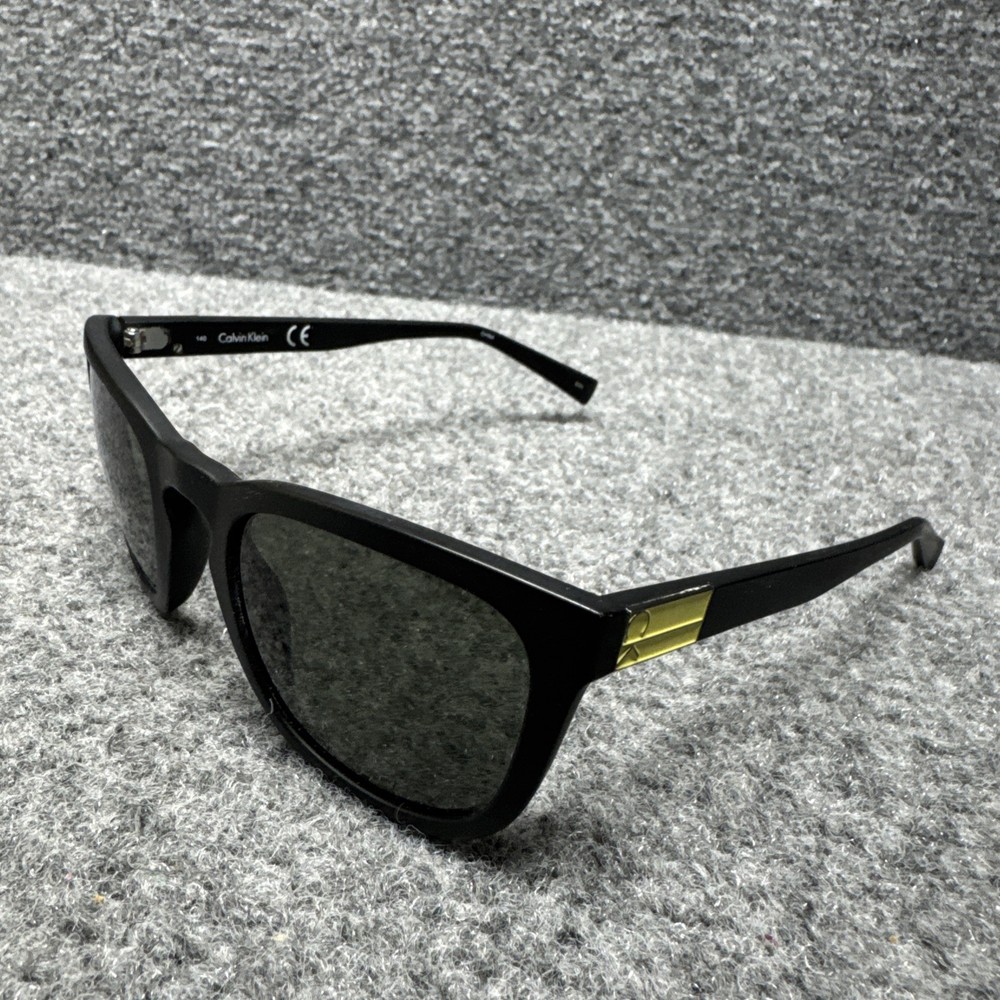 Calvin Klein CK Silver Yellow Logo Sunglasses R724S Stylish Shades