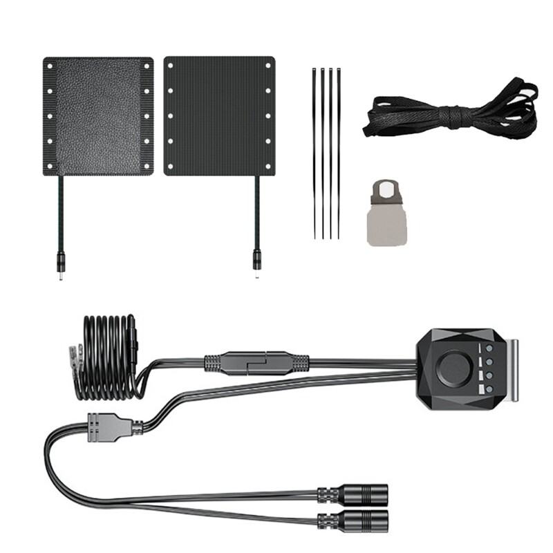 12V Motorcycle Winter Handlebar Heating Pad Electric Heated Cushion