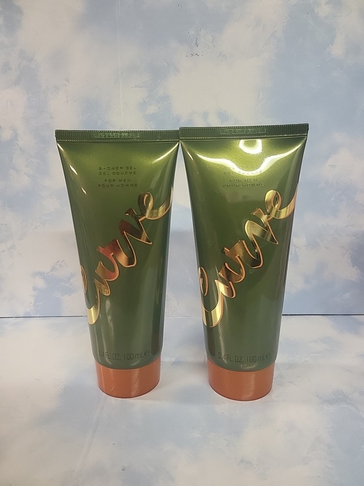 Curve Shower Gel 3.4 Oz  for Men (LOT OF 2) Sealed