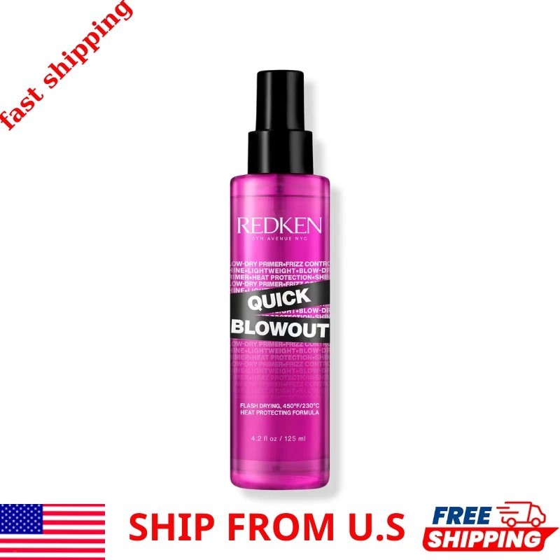 REDKEN - Quick Blowout Heat Protecting Blowdry Spray 4.2oz