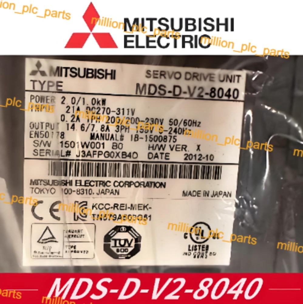 1 PC Brand NEW MDS-D-V2-8040 Mitsubishi Servo Drive MDS-D-V2-8040 US Stock
