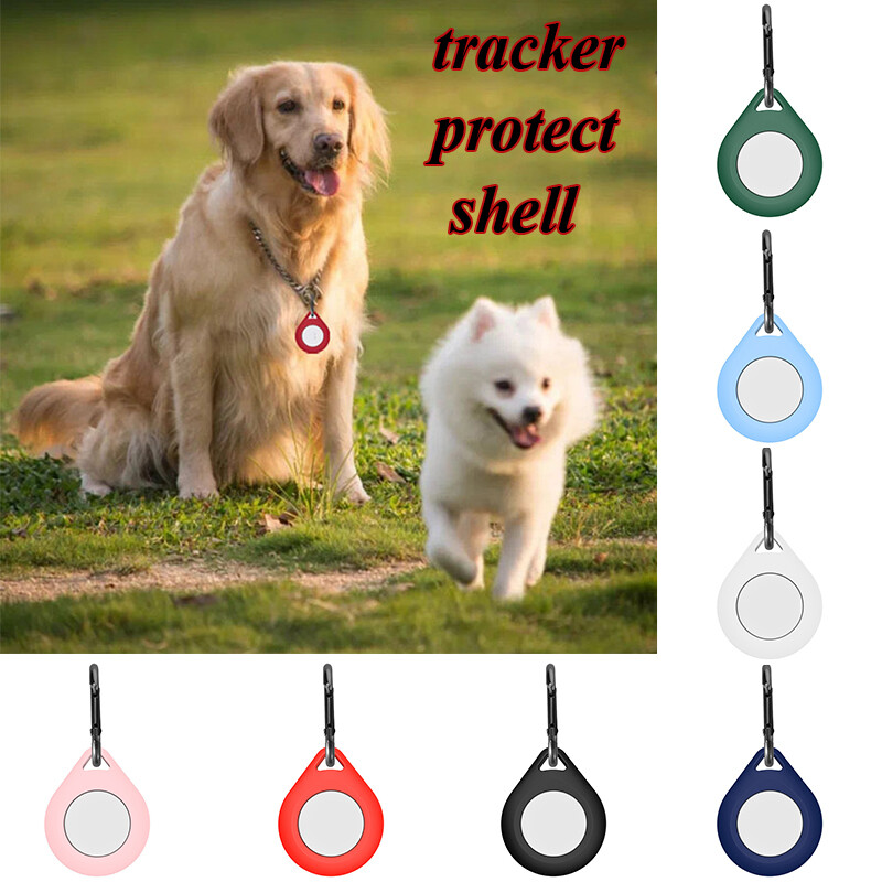 For Apple AirTag Silicone Loop Holder Keyring Carry Case Keychain pet Air Tag US