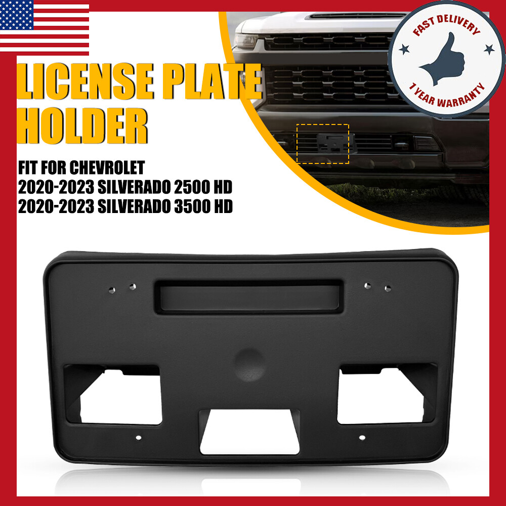 2020-2023 Chevy Silverado 2500 3500 HD Front License Plate Bracket