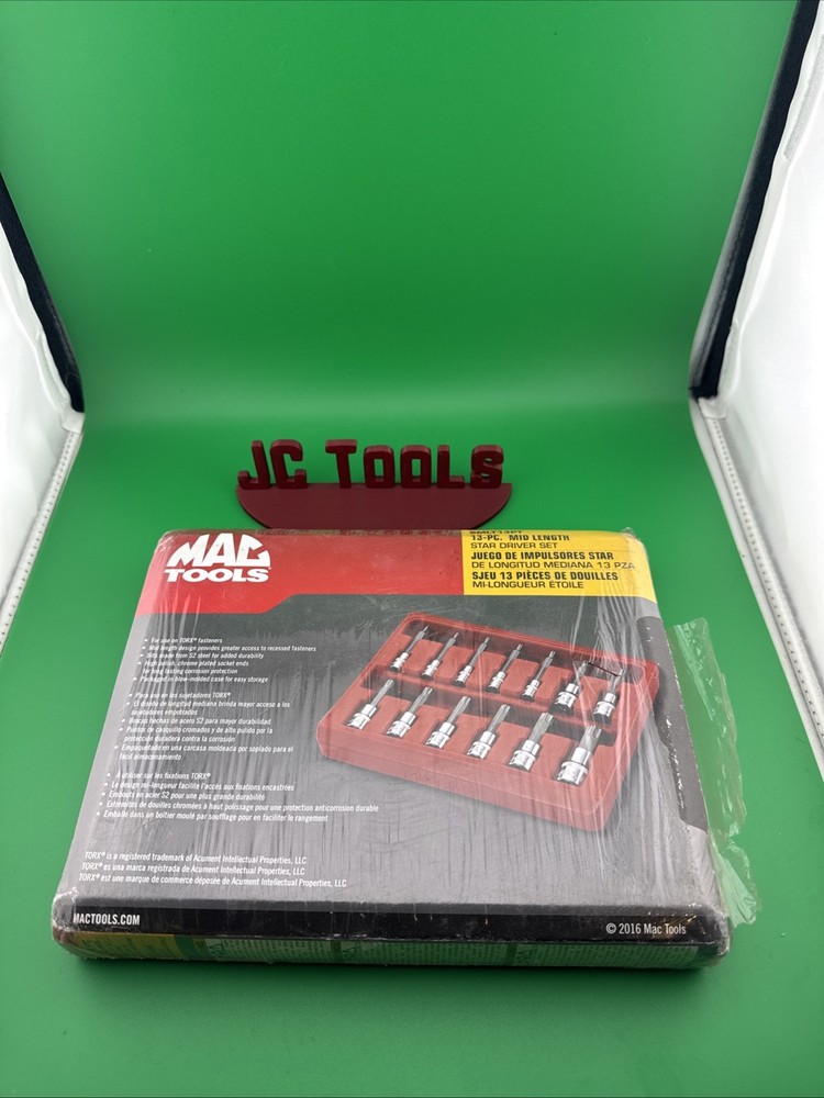 Mac Tools 13-PC Medium Star Torx Drive Set SMLT13PT