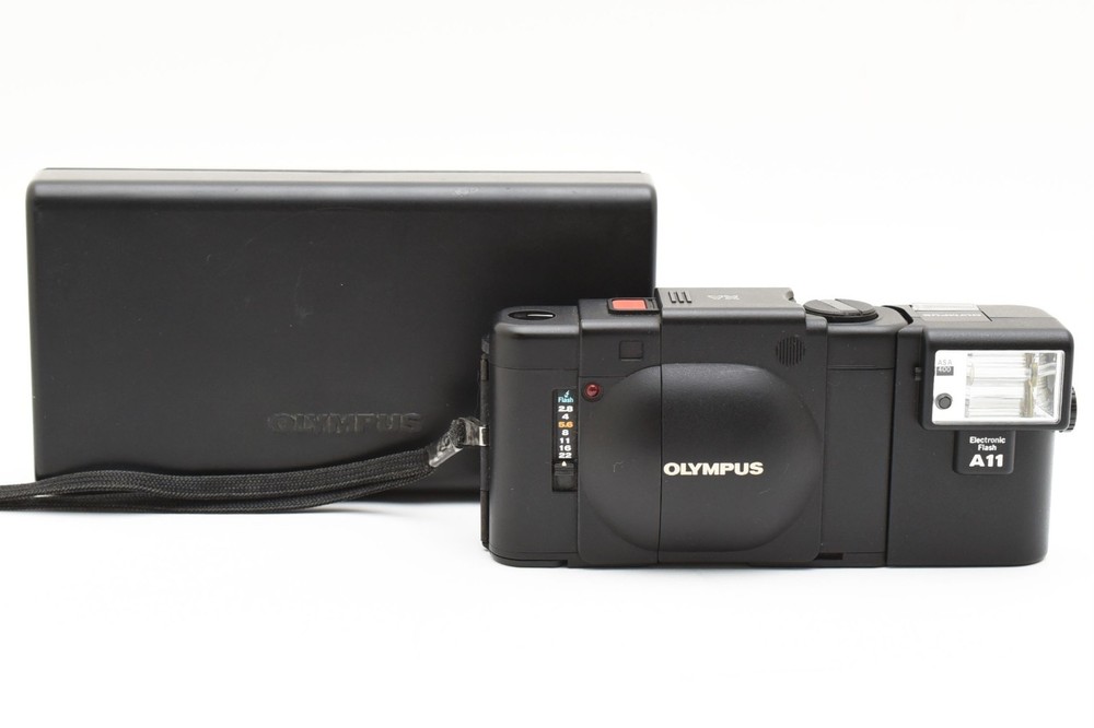 Holiday SALE【MINT】Olympus XA Rangefinder 35mm Film Camera  A11 Flash  From JAPAN-image