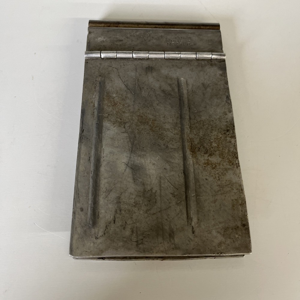 1936 Alvin A. Rehder Hudson NY Meat Sales Receipt Book in Metal Holder Farm