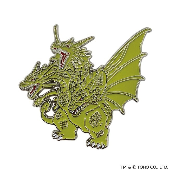 Godzilla Store King Ghidorah Metal Magnet Japan Import