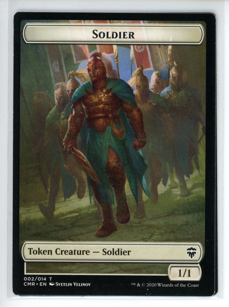 SOLDIER TOKEN Commander Legends #2 CMR(LP)(MTG)