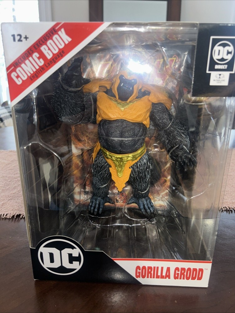 SALE!! NEW/UNOPENED  DC Direct Comic w/MEGA Figure-FLASH-GORILLA GRODD-image