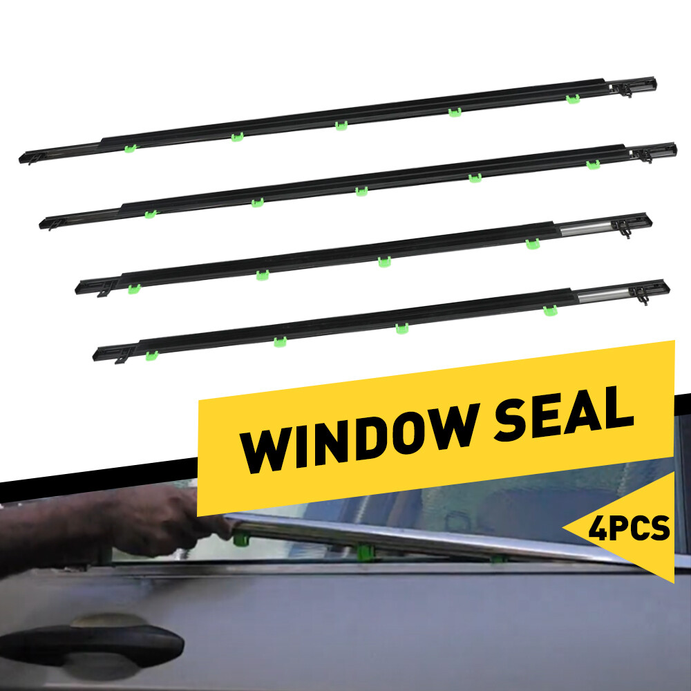 Outside Window Moulding Trim Weatherstrip Seal Belt For Honda CR-V 2007-2011