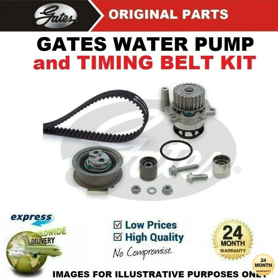 GATES WATER PUMP & TIMING BELT KIT for SEAT LEON 2.0 TFSI 2005-2006