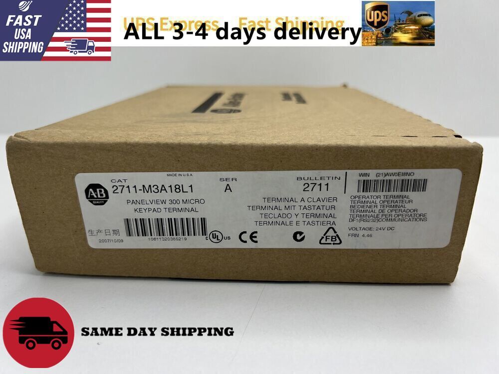 2711-M3A18L1 New Factory Sealed AB 1 YEAR WARRANTY FAST DELIVERY 1PCS VERY GOOD-image