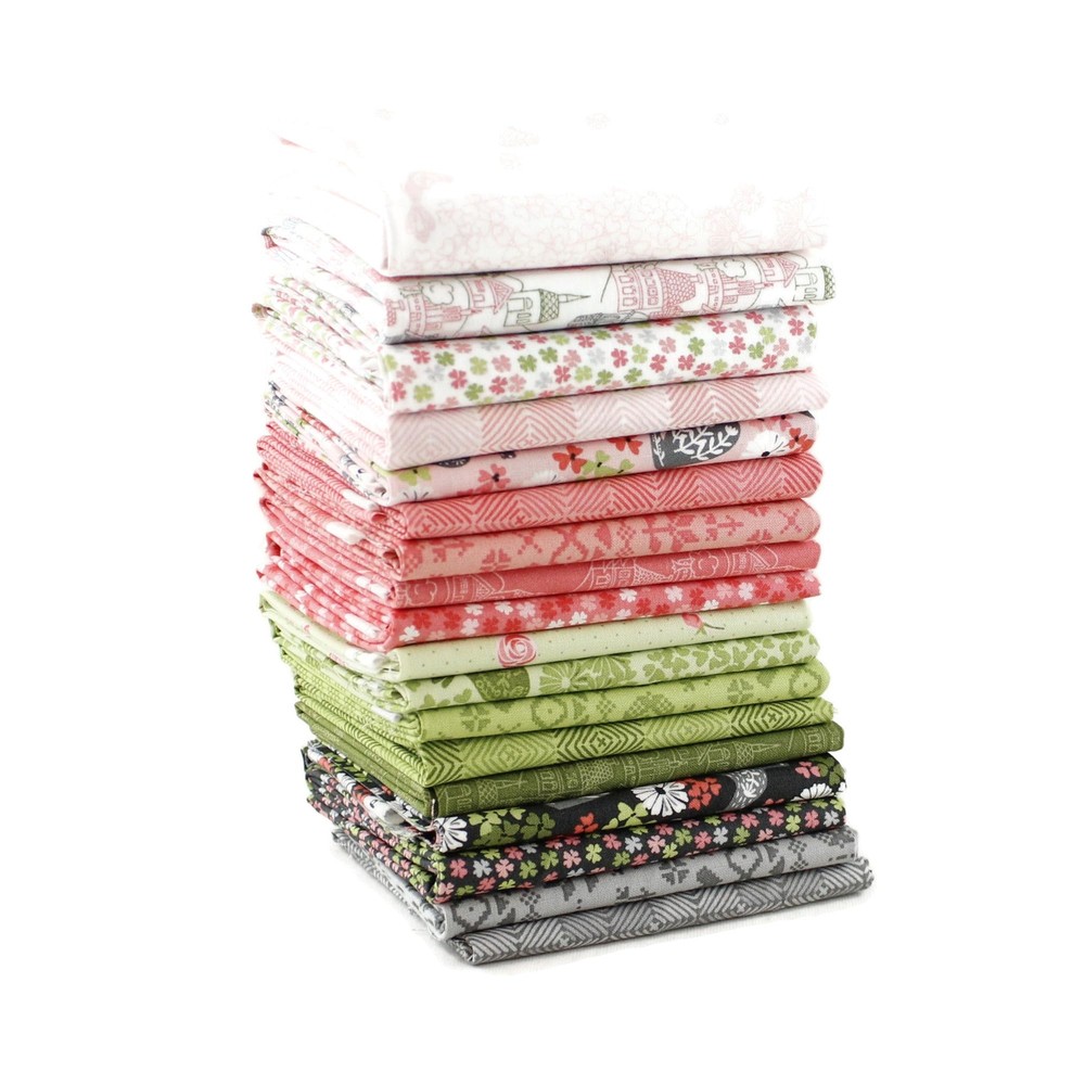 Fable Fat Quarter Bundle (18 Pieces) by Jill Finley for Riley Blake 18 x 21 i...