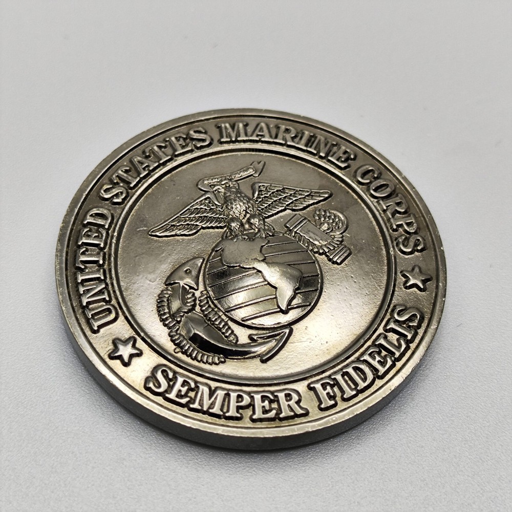 US Marine Corps Semper Fidelis Challenge Coin