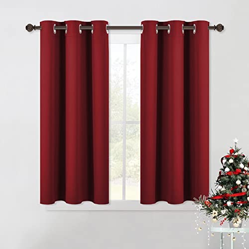 Christmas Window Curtains Blackout 42