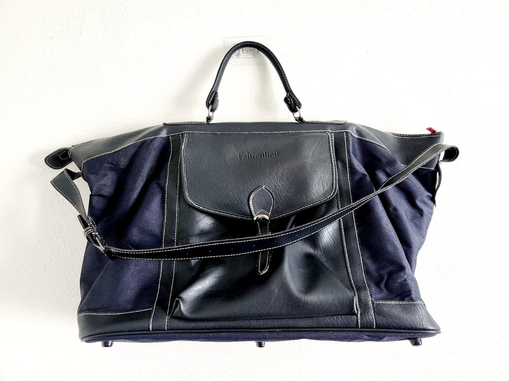 Vintage Christian Dior Fahrenheit Large Weekender Duffel Bag