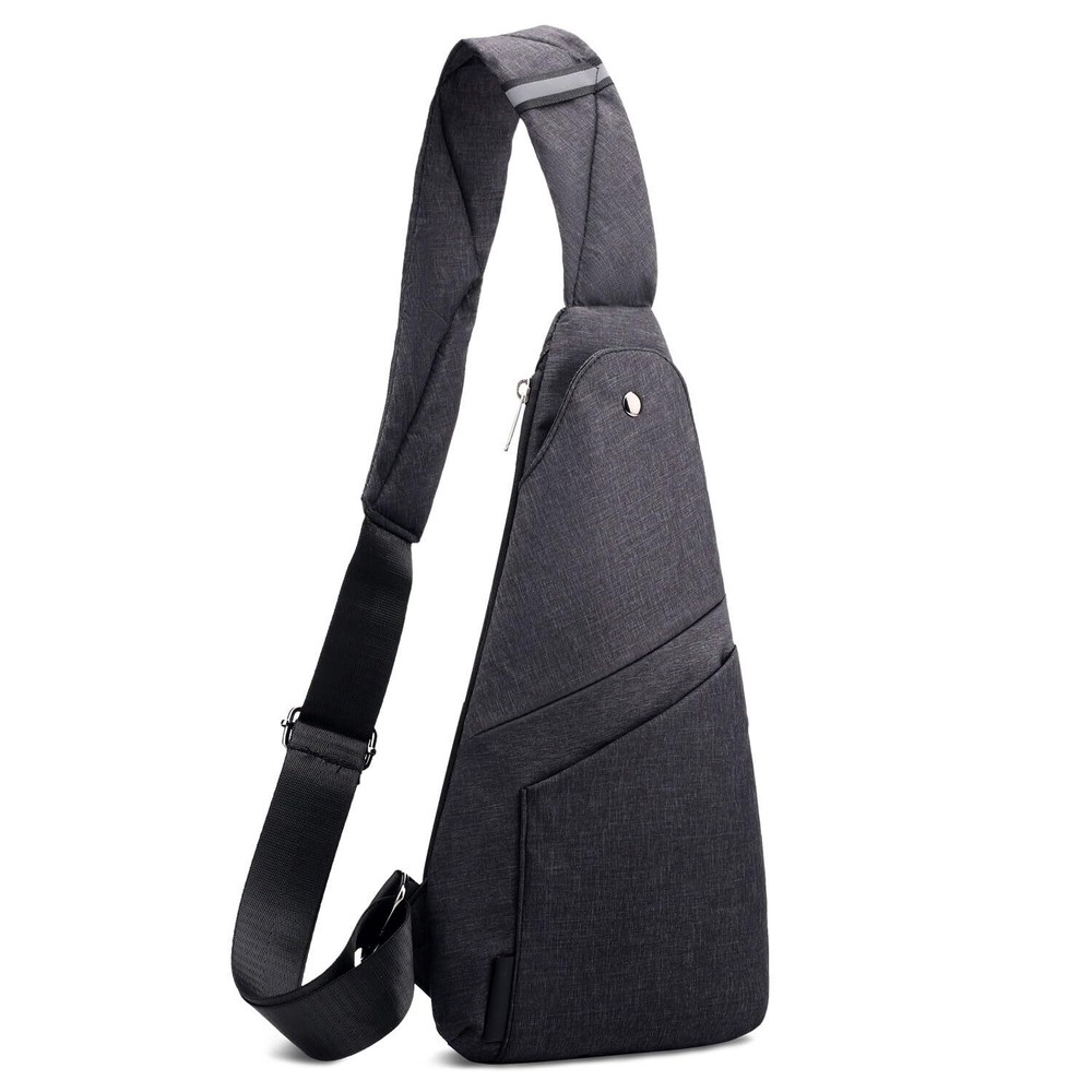 Lightweight Slim Crossbody Sling Bag for Men Small Shoulder Backpack