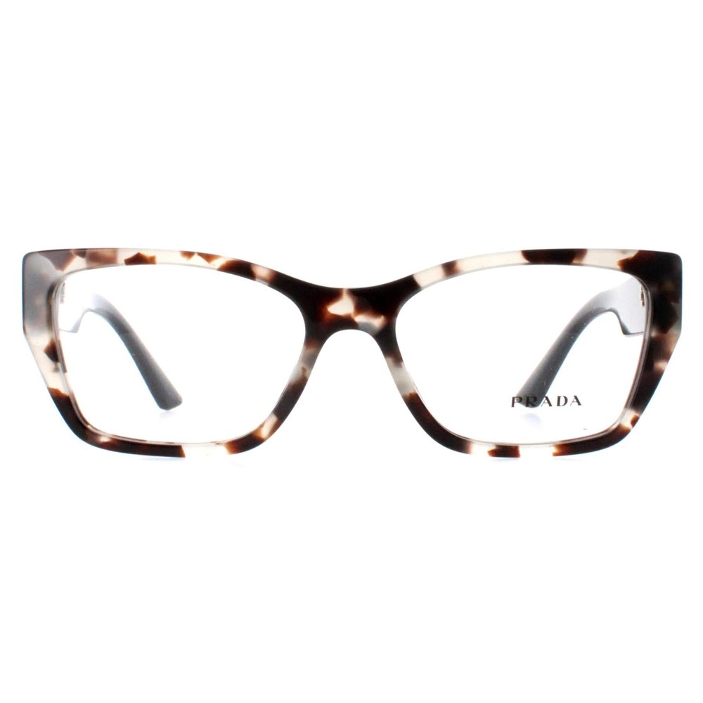 Prada PR11YV UAO1O1 Black White Women's Eyeglasses