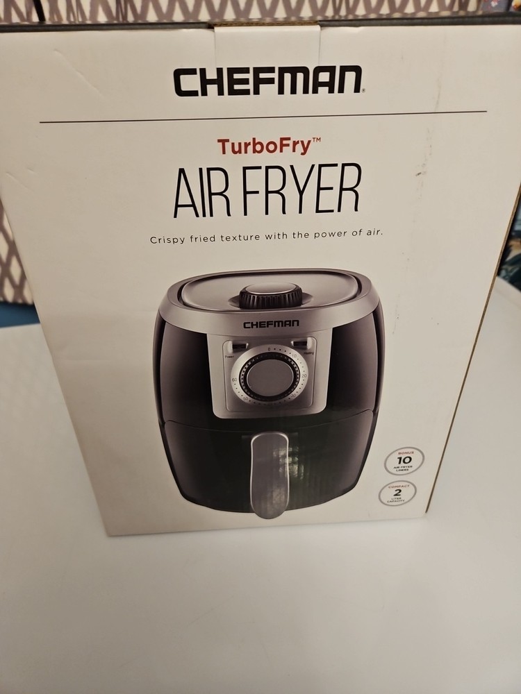 Chefman TurboFry 2L Quart Air Fryer - Black