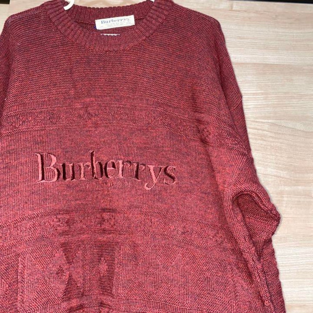 Burberry knit sweater Men's Fashion from Japan