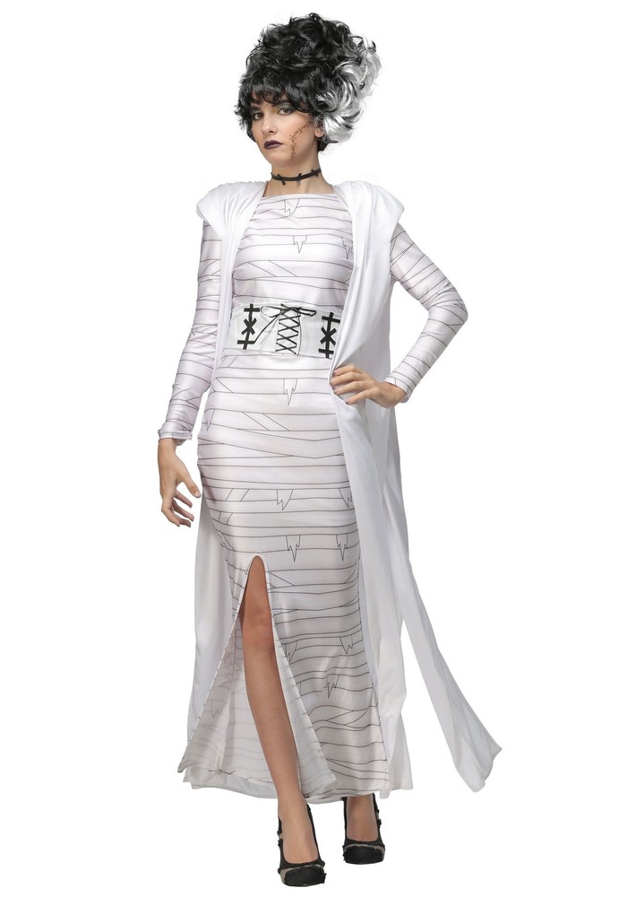 Bride of Frankenstein Halloween Costume for Women