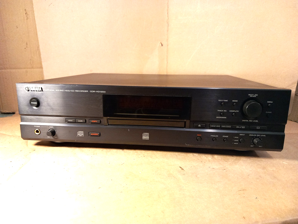 Yamaha CDR-HD1300 CD Recorder/Player/Editor - Unit Only-VGC