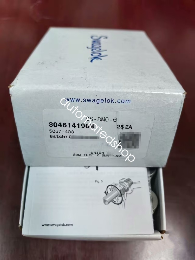 1PC NEW Swagelok SS-8M0-6 Stainless steel card sleeve joint Shipping DHL/FedEX