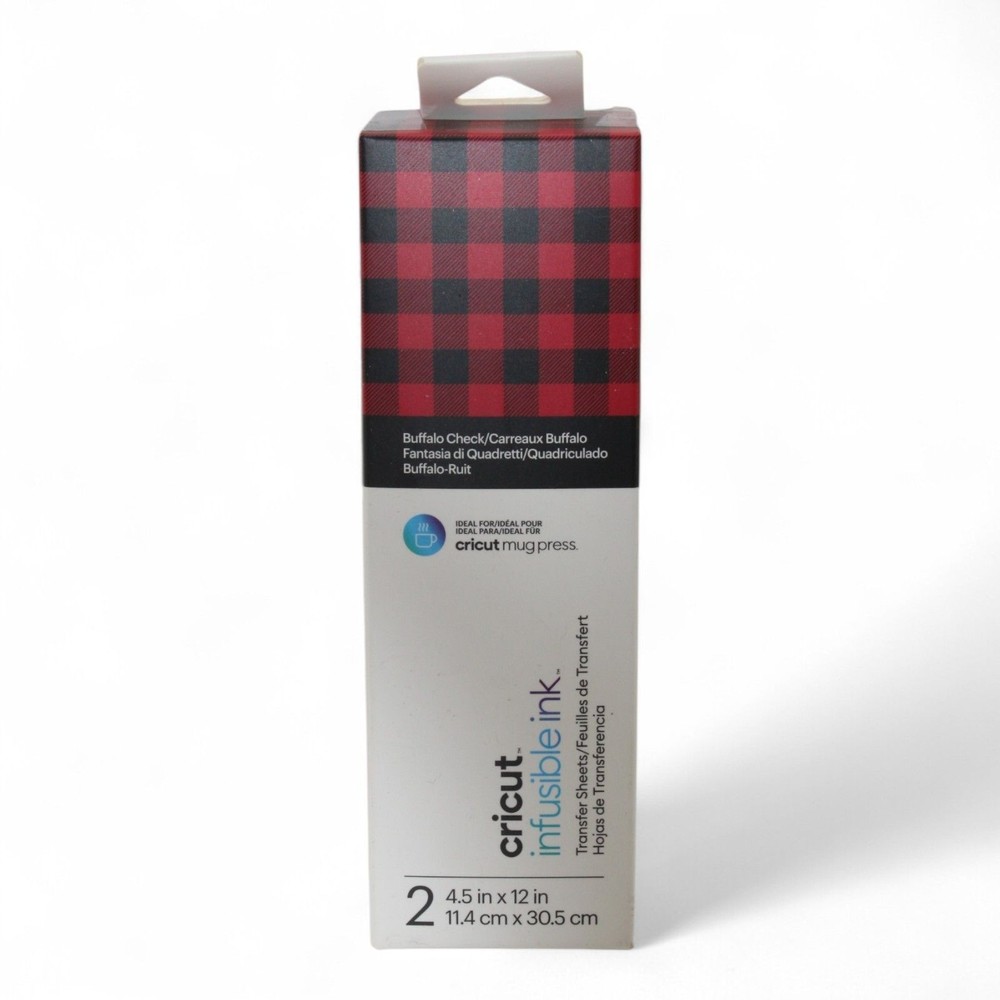 Cricut Infusible Ink Transfer Sheets Buffalo Check 4.5