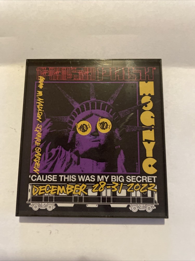 2022 PHISH MADISON SQUARE GARDEN STATUE OF LIBERTY Magnet MSG NEW YORK