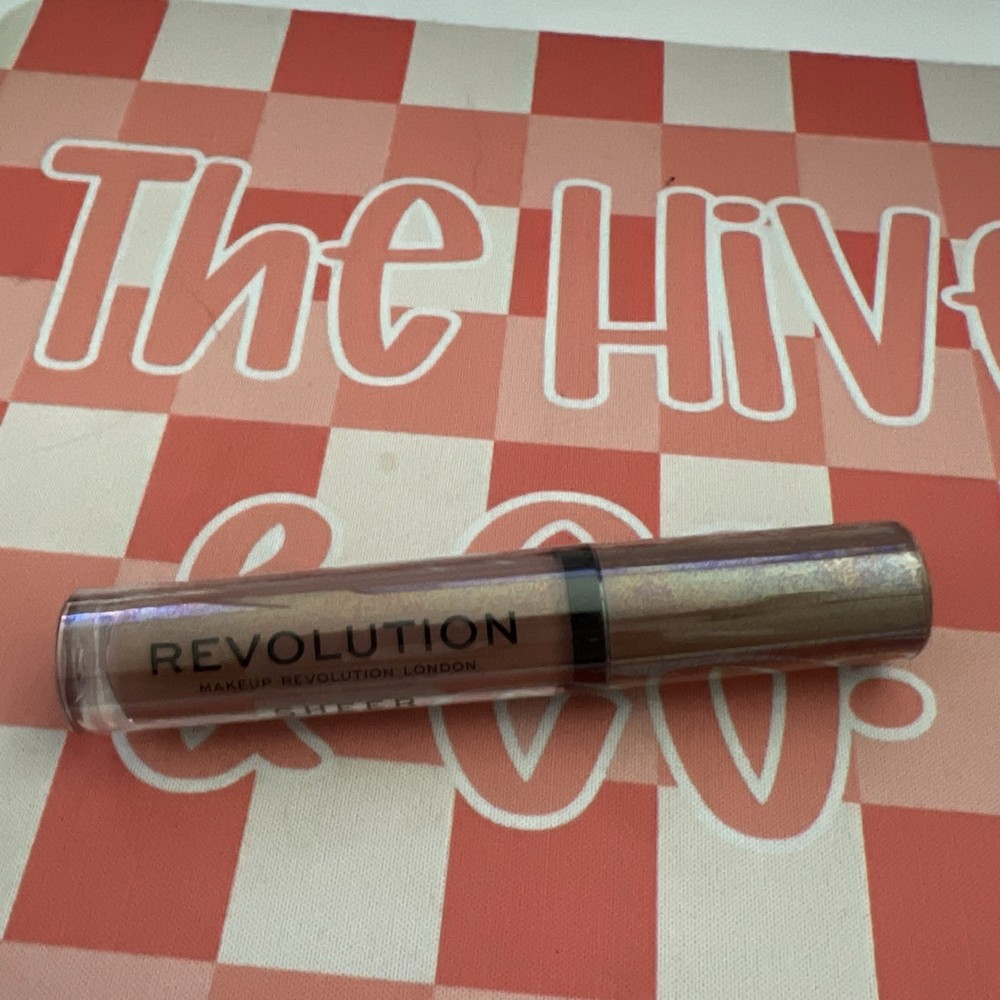 Revolution Sheer Brilliant, Sheer Brunch 123 Liquid Lipstick, 0.1oz