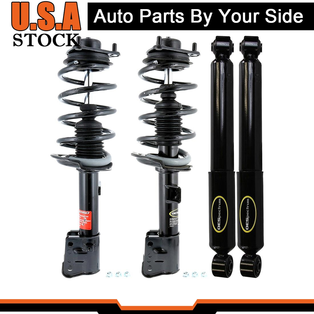 Monroe OEM Front Strut & Rear Shock For 2013-2017 Kia Sorento/Hyundai Santa Fe