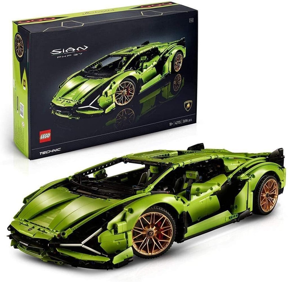 LEGO Technic Lamborghini Sián FKP 37 42115 Building Set for Adults (3,696 Pieces