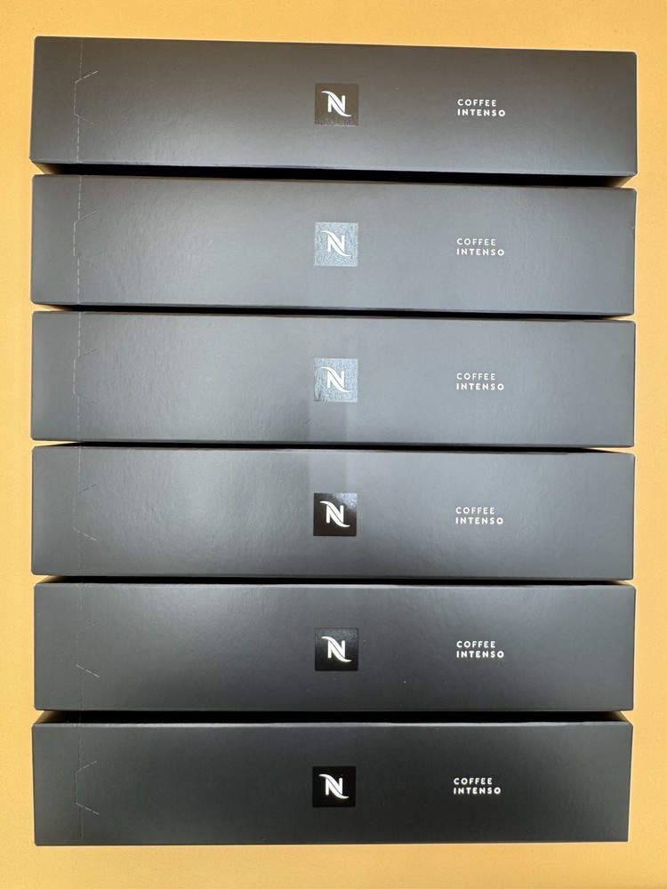 Nespresso vertuo Coffee Intenso Pods 60 ct- 6 Sleeves