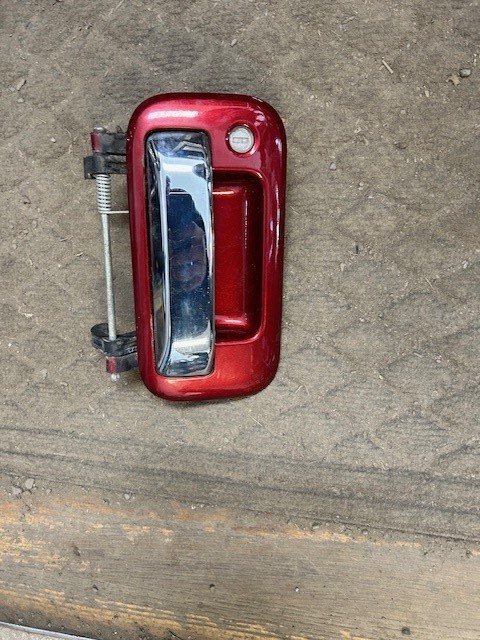 Tailgate handle with Maroon Bezel Fits 07-14 FORD F150 PICKUP 437874