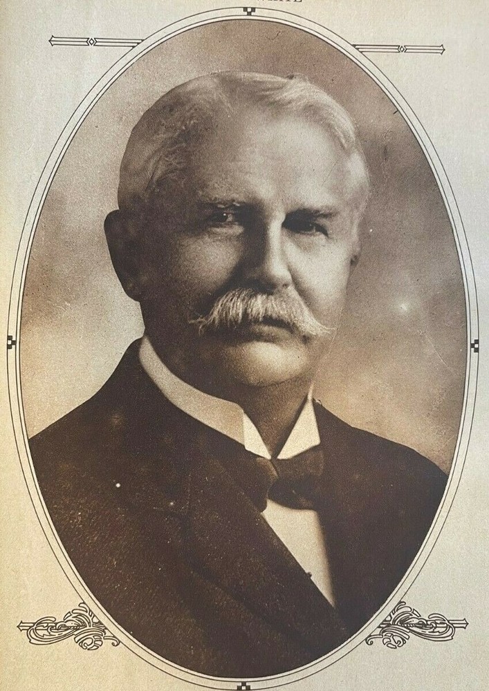 1919 Vintage Illustration Henry White Ambassador to France and Italy