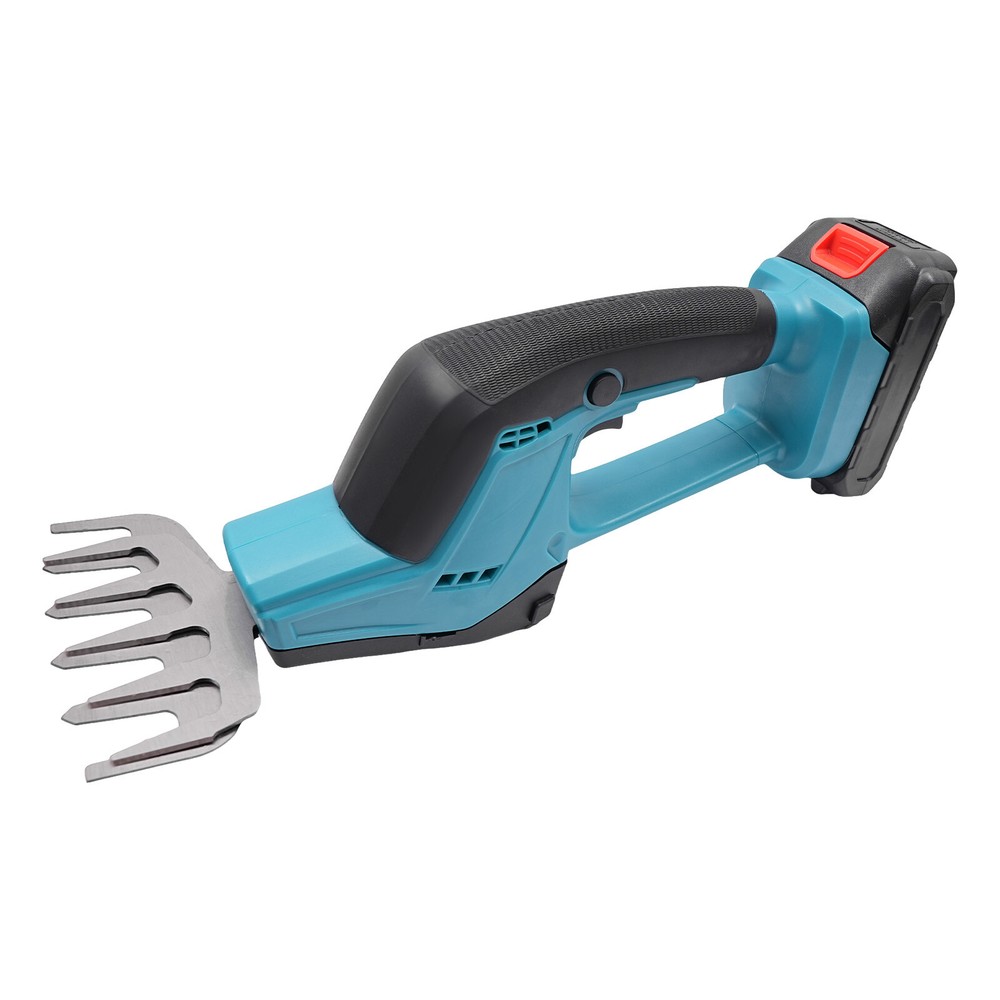 21V Cordless Hedge Trimmer, 2-In-1 Electric Shrub Trimmer & Handheld Grass Shear