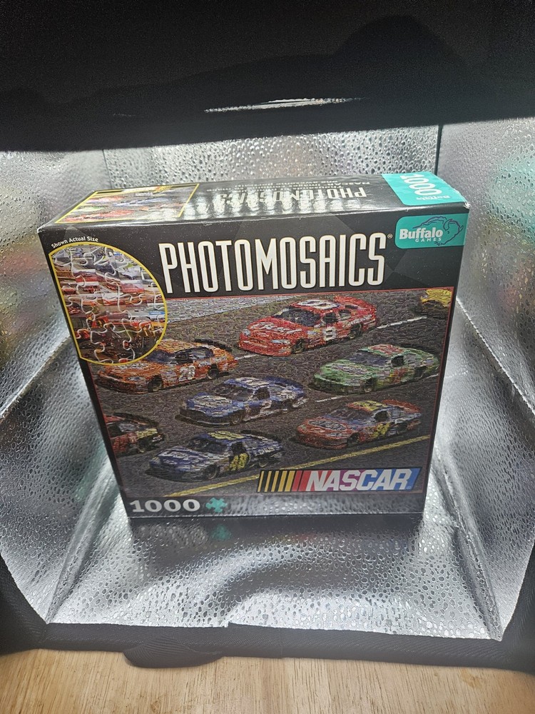NASCAR Photomosaic Jigsaw Puzzle for Racing Fans